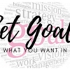 Goal setting for life