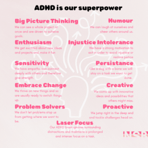 ADHD is our superpower | Nurse Sarah Barker ADHD is a Superpower